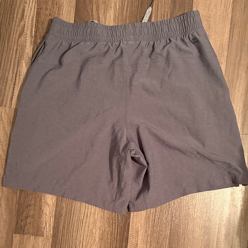 🍂3 for $15🍂 All in Motion Men's Unlined Charcoal Athletic Shorts - Picture 5 of 5